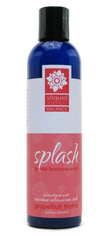 Splash Feminine Wash 8.5oz/255ml in Grapefruit Thyme