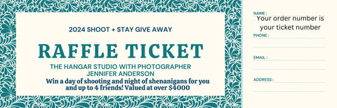 Shoot + Stay 2024 GIVEAWAY TICKET! (snag multiple tickets for multiple entries)