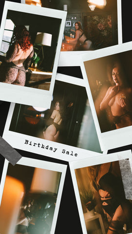 BIRTHDAY BOUDOIR SALE 2025 Sessions