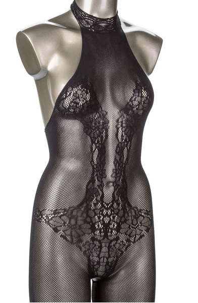Scandal Halter Lace Body Suit OS AND OSXL
