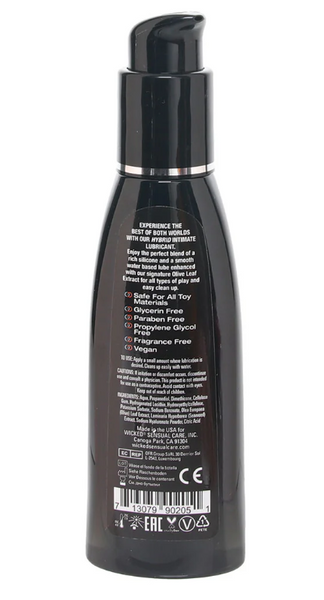 Hybrid Water & Silicone Lubricant in 120ml/4oz