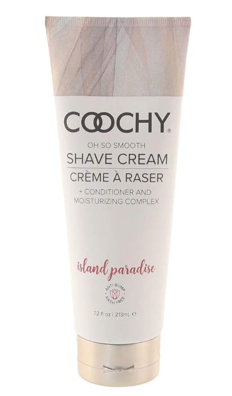 Coochy Shave Cream 7.2oz/213ml in Island Paradise