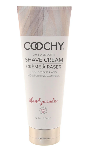 Coochy Shave Cream 7.2oz/213ml in Island Paradise