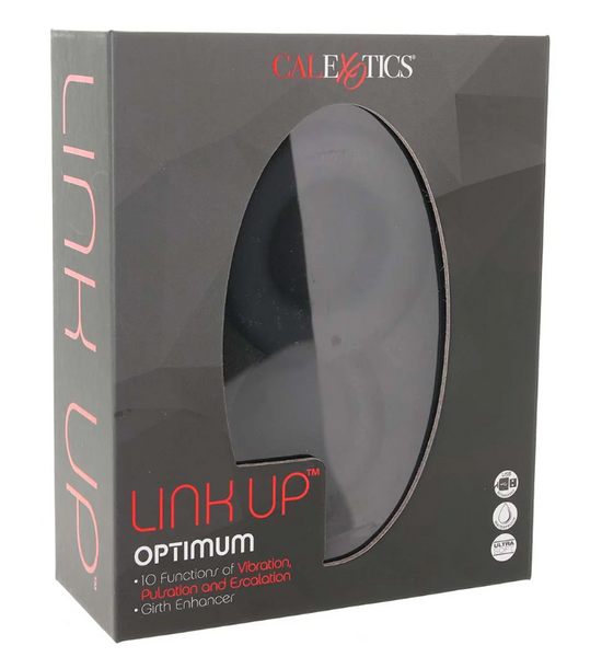 Link Up Optimum Vibrating Ring Set in Black