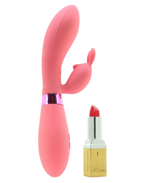 OMG! #SELFIE Silicone Rabbit Vibe in Pink