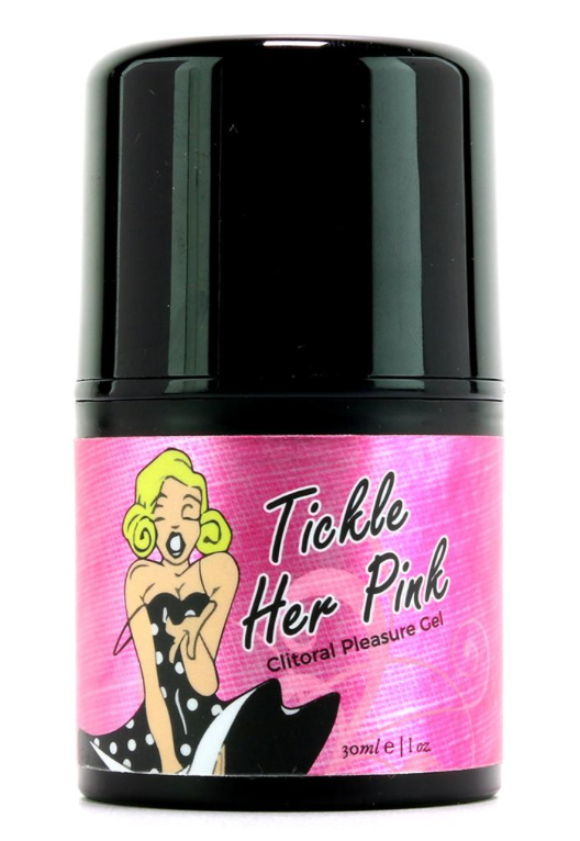 Tickle Her Pink Clitoral Pleasure Gel Pump in 1oz/30ml